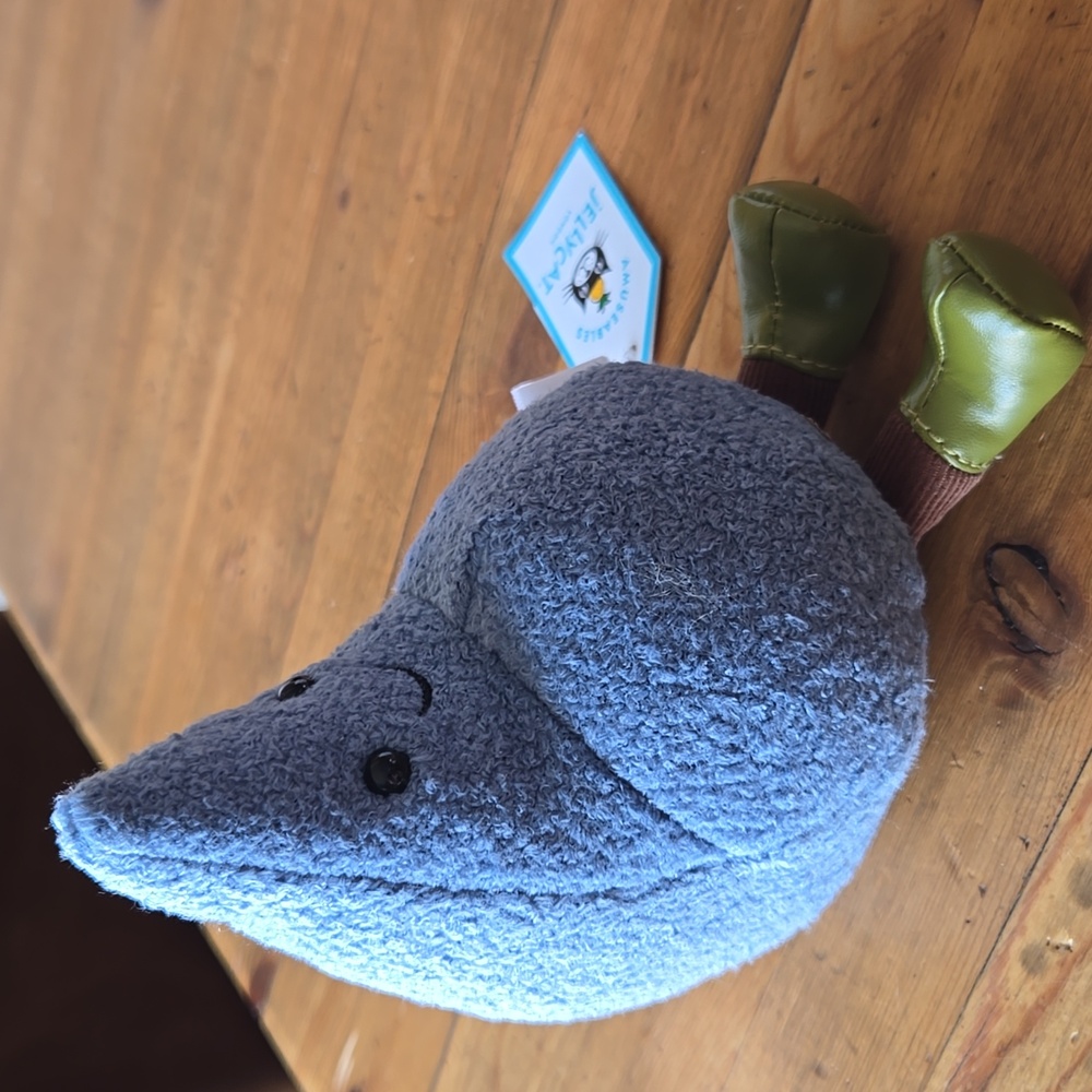 Jellycat Amuseables Happy Raindrop 5.1x3.5x3.5" Soft and Plush NWT - Picture 7 of 8